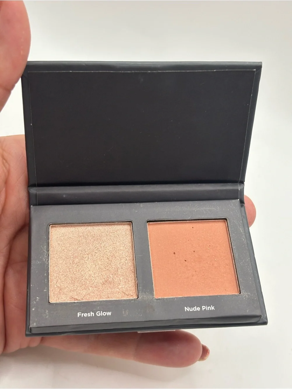 Ulta Beauty Duo Blush Highlighter Fresh Glow Nude Pink Tested Bronzer